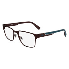 Lacoste L2306 55/16/145 Matte bordeaux Metalen MAN L2306
