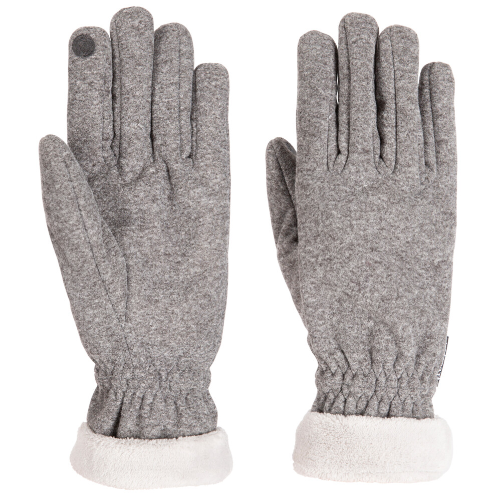 Trespass (S/M, Carbon Marl) Womens Gloves Conductive Fingers Viola
