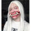 Latex-halvmask med betar för Halloween 1