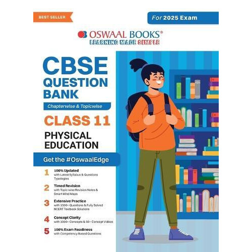Oswaal CBSE Question Bank Class 11 Physical Education Chapterwise and