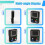 Retro-Go ESP32-S3 Handheld Game Console - Portable NES/FC Emulator, 2.4'' IPS Screen, Preloaded 100+ Games Black 7