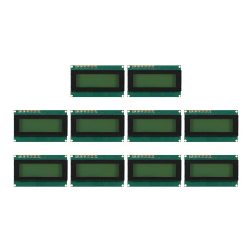 10PCS LCD2004 2004 LCD Module 2004 20X4 Character LCD Display IIC I2C Interface  Raspberry Pi Green Screen