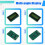 10PCS LCD2004 2004 LCD Module 2004 20X4 Character LCD Display IIC I2C Interface  Raspberry Pi Green Screen 7