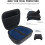 Universal Game Controller Carrying Case,Portable EVA Protective Bag for Steam Controller with Shockproof Waterproof 6