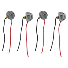 4Pcs 1156 Bay15D Lamp Holder Bulbs P21/5W Adapter Base Socket Connector Plastic Car Accessories for Brake Light
