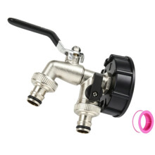 Tap Adapter Nipple Outlet Tap Valve Connector for Outdoor Rainwater