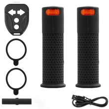 E-Scooter Handlebar Grips Turning Light Turn Signal Handlebar Grip for Max G30 ES1 ES2 ES3 Electric Scooter A