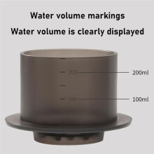 TIMEMORE 13 Holes Pour over Coffee Filter Drip Shower, Compatible with Multiple Filter Cups for Home, Camping Travel
