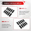 12PCS Trampoline Triangle Buckle with Webbing Quick Connect Trampoline Triangle Ring, Trampoline Repair Accessories 4