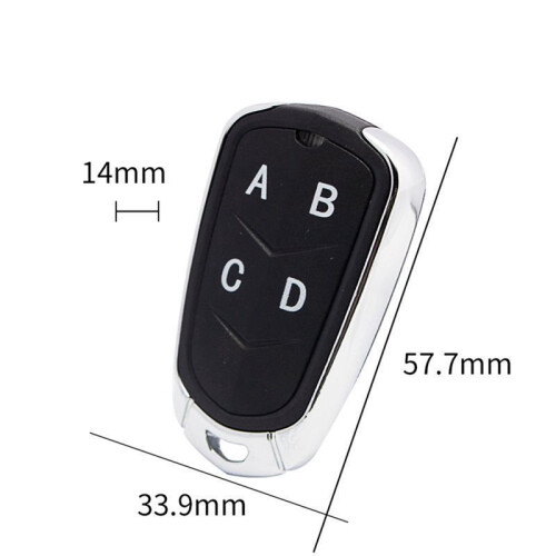 10PCS 4CH Wireless Remote Control Cloner 433Mhz Rolling Code Cloning Code Remote Control for Electric Gate Garage Door 1