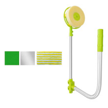 Telescopic Window Cleaning Tool Set with Angle Adjust and Squeegee U-Shaped Design