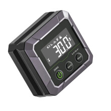 Digital Angle Finder Gauge, 0.1 High Accuracy Inclinometer,Magnetic Base, 360Flip,Compact Level Tool with Calibration