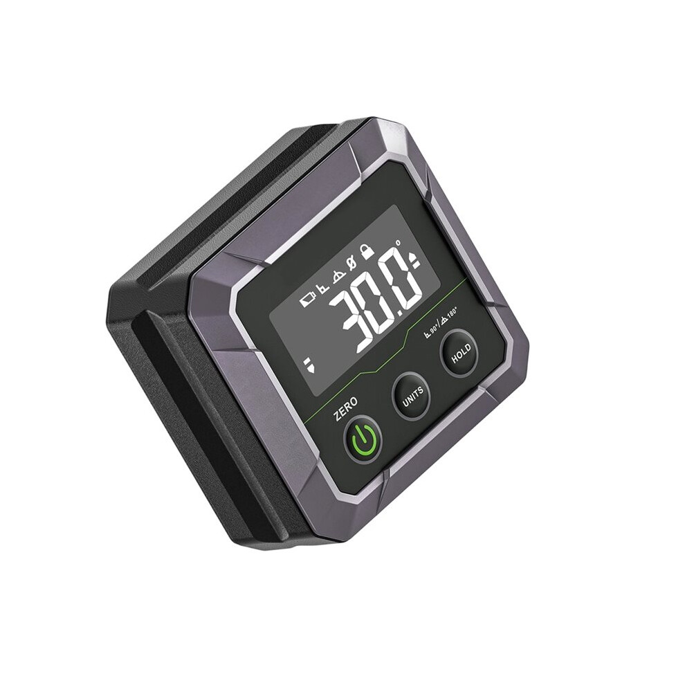 Digital Angle Finder Gauge, 0.1 High Accuracy Inclinometer,Magnetic Base, 360Flip,Compact Level Tool With Calibration 6032311624570