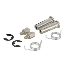 Wear-Resistant CNC Aluminum Alloy Front Footpegs for Motorcycle Modification.
