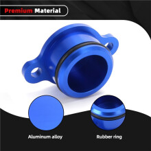 Aluminum Oil Pump Block Off Plug Kit for PW50 PW80, Anodized Oil Injection Delete Kit with O-Ring & Screws