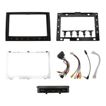 Car Android Radio Audio Fascia for GP 2002-2010 Panel Frame Power Wiring Cord 16PIN Harness Canbus