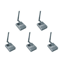 5X RC832Mini 5.8G 56Ch High Sensitivity Receiver Wireless Receiver with A/V and Power Cable for FPV Multicopter Aircraft