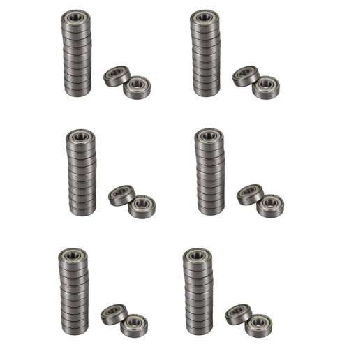 72 Pcs 608Z 22mm x 8mm x 7mm Single Row Deep   Bearing