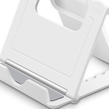 2X Tablet Stand Desktop Support Portable Double Folding Stand Suitable for Tablet Stand Black