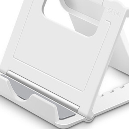 2X Tablet Stand Desktop Support Portable Double Folding Stand Suitable for     Tablet Stand Black