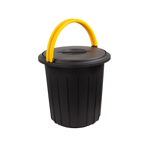 Eco Solution - Waste Bin with Lid 16L - Yellow