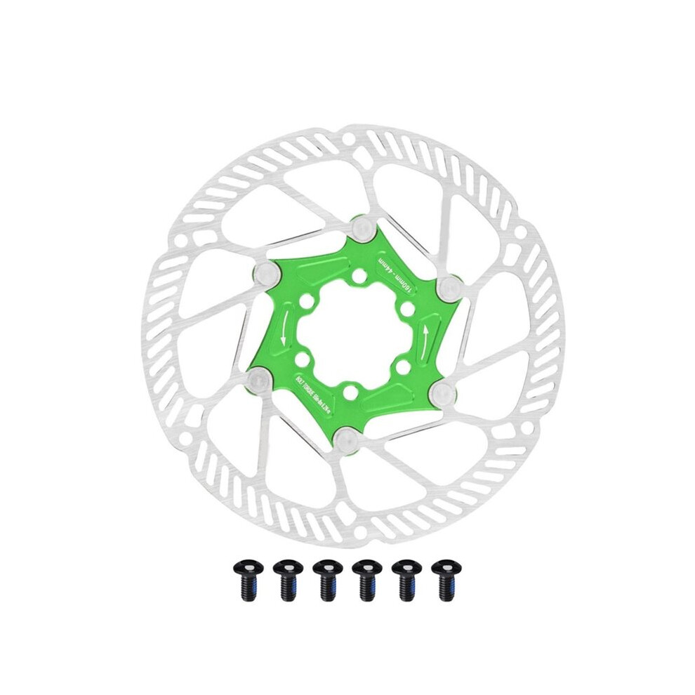 Bicycle Brake Disc Mtb Bike Disc 160Mm Bike Disc Brake Rotor Heat Dissipation Bicycle Floating Rotor For Road Mtb B 4713464944532