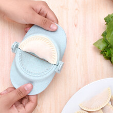 (Sky Blue) Easy Dumpling Maker for Home Kitchen
