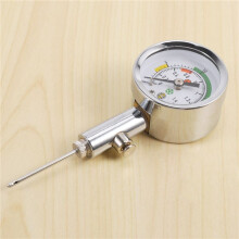 3X Pressure Gauge Pressure Measuring Tool Basketball Football Volleyball Barometer