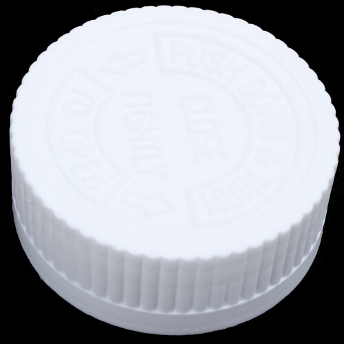 Plastic Empty Medicine Bottles Pill Tablet Container Holder 9Pcs White