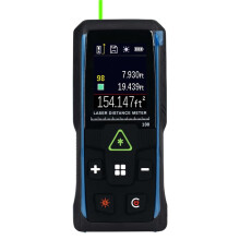 100m Green Laser Rangefinders Multifunction with Digital Level Color Screen Vibration Meter Laser Distance Meter