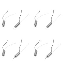 8 Pcs 3.5V 7mm X 16mm Cylinder Coreless Motor for Model Aircraft Toy