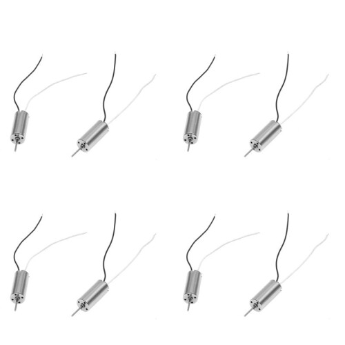 8 Pcs  3.5V 7mm X 16mm Cylinder  Coreless Motor for Model Aircraft Toy