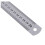 5X Stainless Steel Ruler Measure Metric Function 30cm 12Inch 3