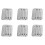60mm x 16mm Straight Repair Joining Mending Flat Plate Bracket 30Pcs 1