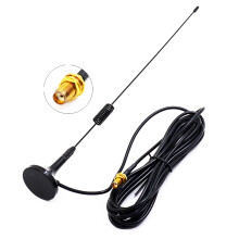 2X UT-106UV SMA-Female Car Magnetic Dual Band Antenna for UV-5R UV-82 UV-9R Walkie Talkie