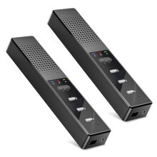 2X 3 in 1 Computer Speakers with Microphone & Hubs USB Conference Speaker, PC Mic for Video Conference