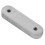 60mm x 16mm Straight Repair Joining Mending Flat Plate Bracket 30Pcs 7