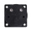 3X Class 2.5 Accuracy AC 0-5A Analog Panel Round Meter Ammeter Meter Black 4