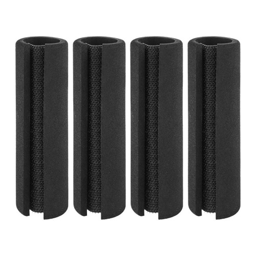 4 Pcs Universal Foam Handle Cover with Hook and Loop Straps,Handle Covers Bicycle Handlebar Replacement