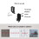2PCS Battery Storage Organizer Combo Battery Organizer Storage Holder Battery Keeper Wall Holder 4
