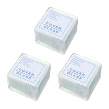 300Pcs Transparent Slides Coverslips Coverslides 22X22mm for Microscope