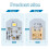 WR55X11132 WR55X25754 LED Light for GE Refrigerator Replace 6