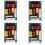 4X 200W Speaker Crossover 2 Way High-Low 8 Ohm Frequency Divider for 10 Inch Speaker 1