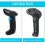 3X Netum F20 Handheld Wired Ccd Barcode Scanner Portable 32Bit USB Cable A4 Bar Code Reader for Pos System 5