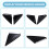 Car A Pillar Trim Panel Rearview Mirror Triangular Panel 2466901987 2466902087 for - B Class W246 2012-2018 7