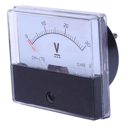 3X DH-670 Accuracy  30V Analog Panel Meter Voltmeter 1