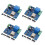 4X WIFI Relay Controller Module,  5V 8V-80V ESP8266 Wireless Controller Module ESP-12F for IOT  Home APP 1