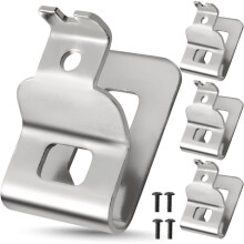 Belt Clips for ,Stainless Steel Replacement Clip,with Screws,for N086039/N169778,Electric Waist Buckle Hook