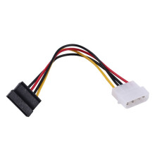 3X Power Female to Male Adapter Converter Cable, 6-Inch