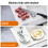 Granite Composite Single Bowl Kitchen Sink with Overflow 57x45CM 5